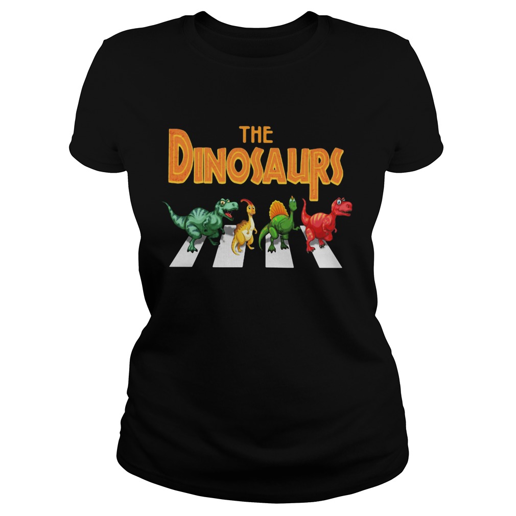 The dinosaurs abbey road Classic Ladies