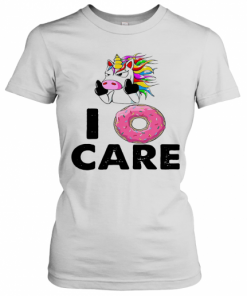 Unicorn Donut I Care T-Shirt Classic Women's T-shirt