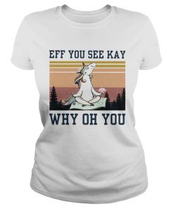 Unicorn Eff You See Kay Why Oh You Vintage  Classic Ladies