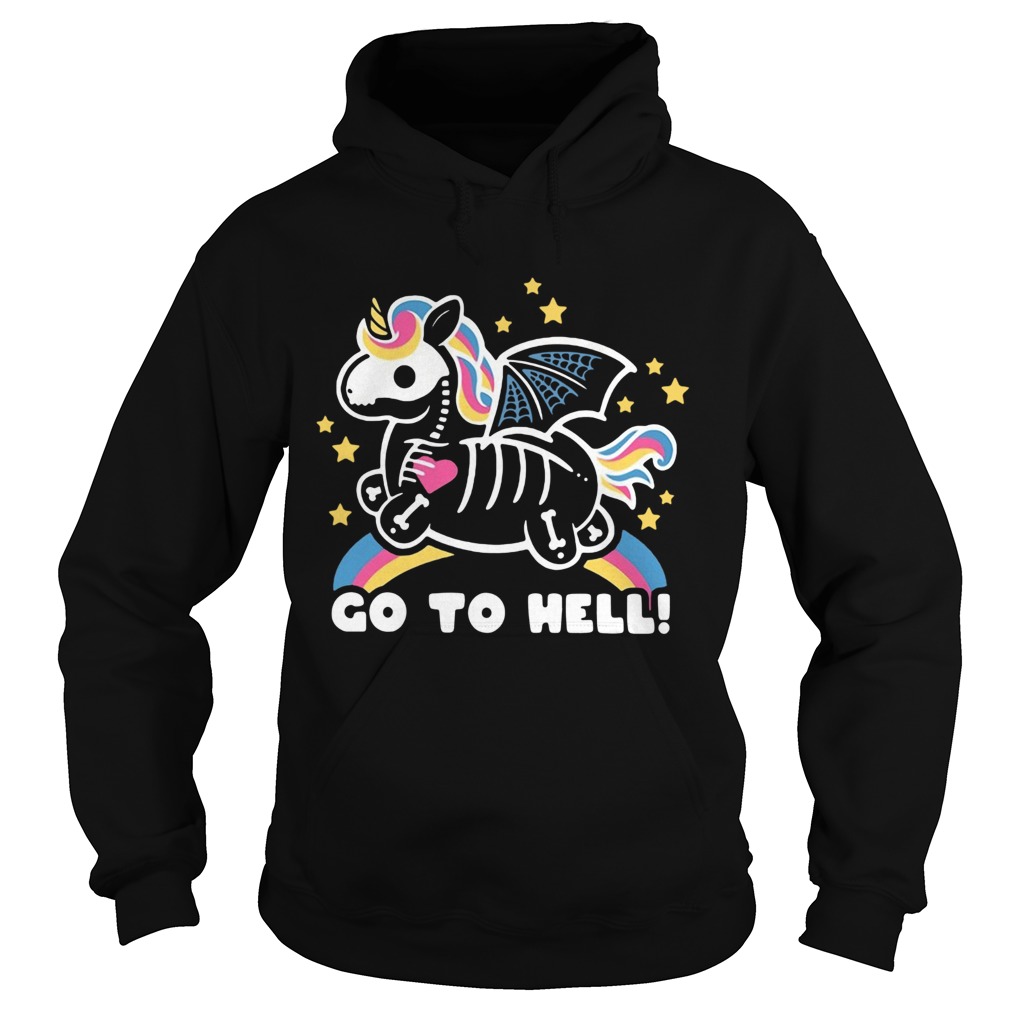 Unicorn Go To Hell Hoodie