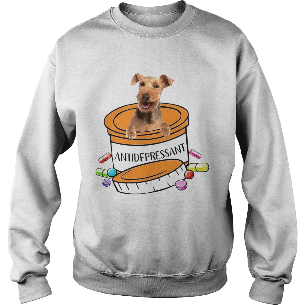 Welsh Terrier Antidepressant Sweatshirt