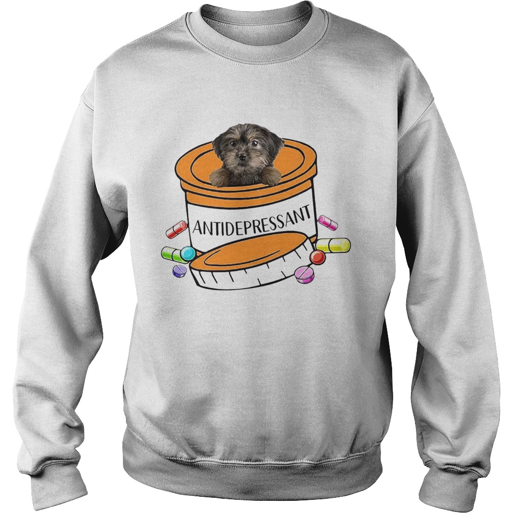 Yorkiepoo Antidepressant Sweatshirt