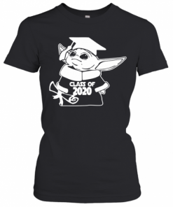 Baby Yoda Graduate Class Of 2020 T-Shirt Classic Women's T-shirt