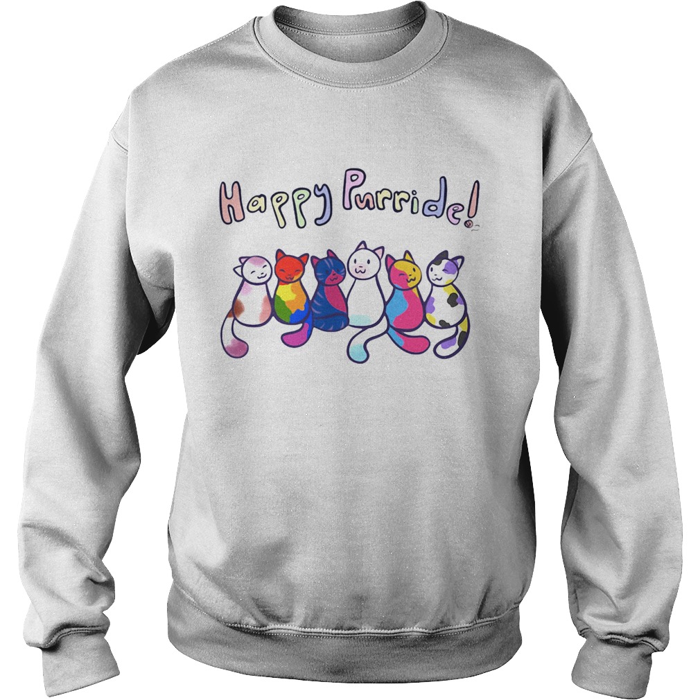 Cats Happy Purride  Sweatshirt