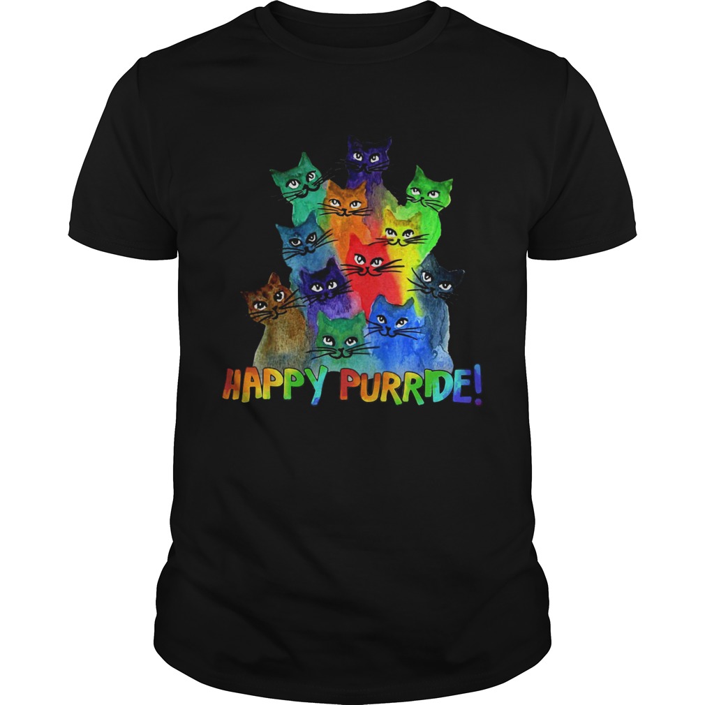 Cats Happy Purride shirt