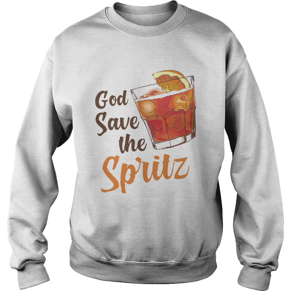 Cocktail God Save The Spritz  Sweatshirt