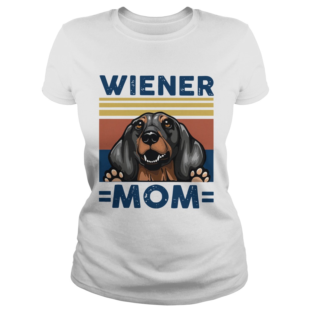 Dachshund Wiener Mom Vintage Classic Ladies