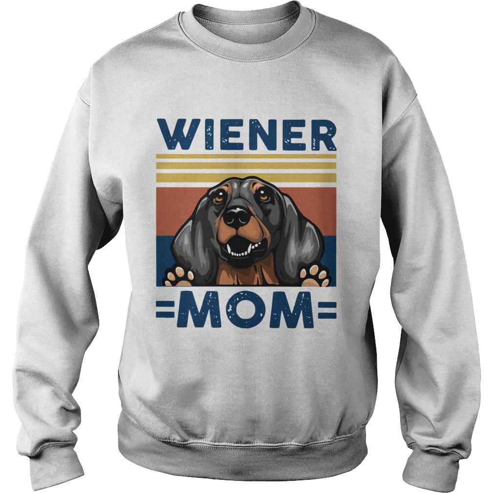 Dachshund Wiener Mom Vintage Sweatshirt