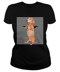 Dachshund stripes  Classic Ladies