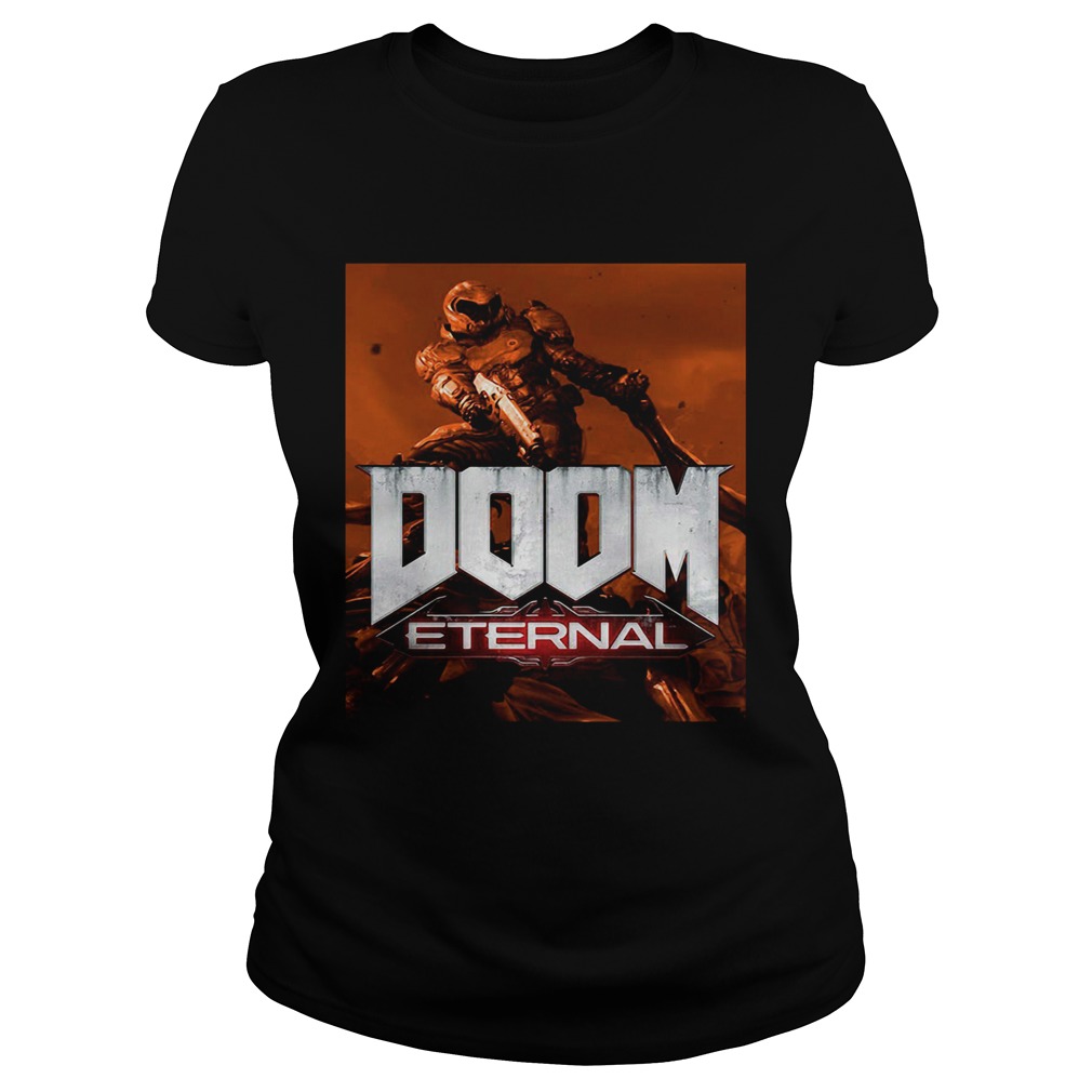 Doom eternal gameplay poster  Classic Ladies