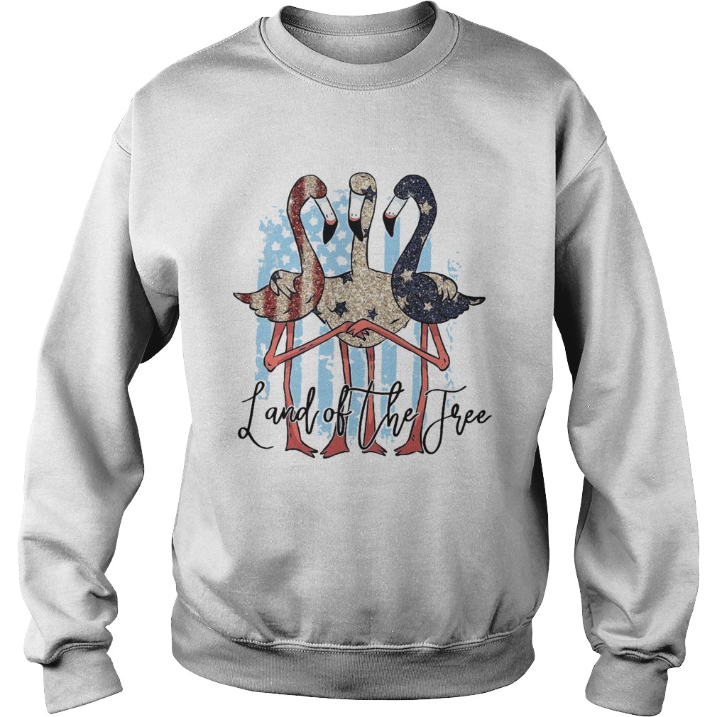 Flamingos Land Of The Tree Sweatshirt