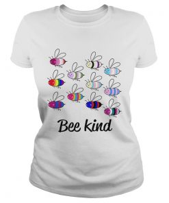 LGBT Bee Kind Gay Pride  Classic Ladies