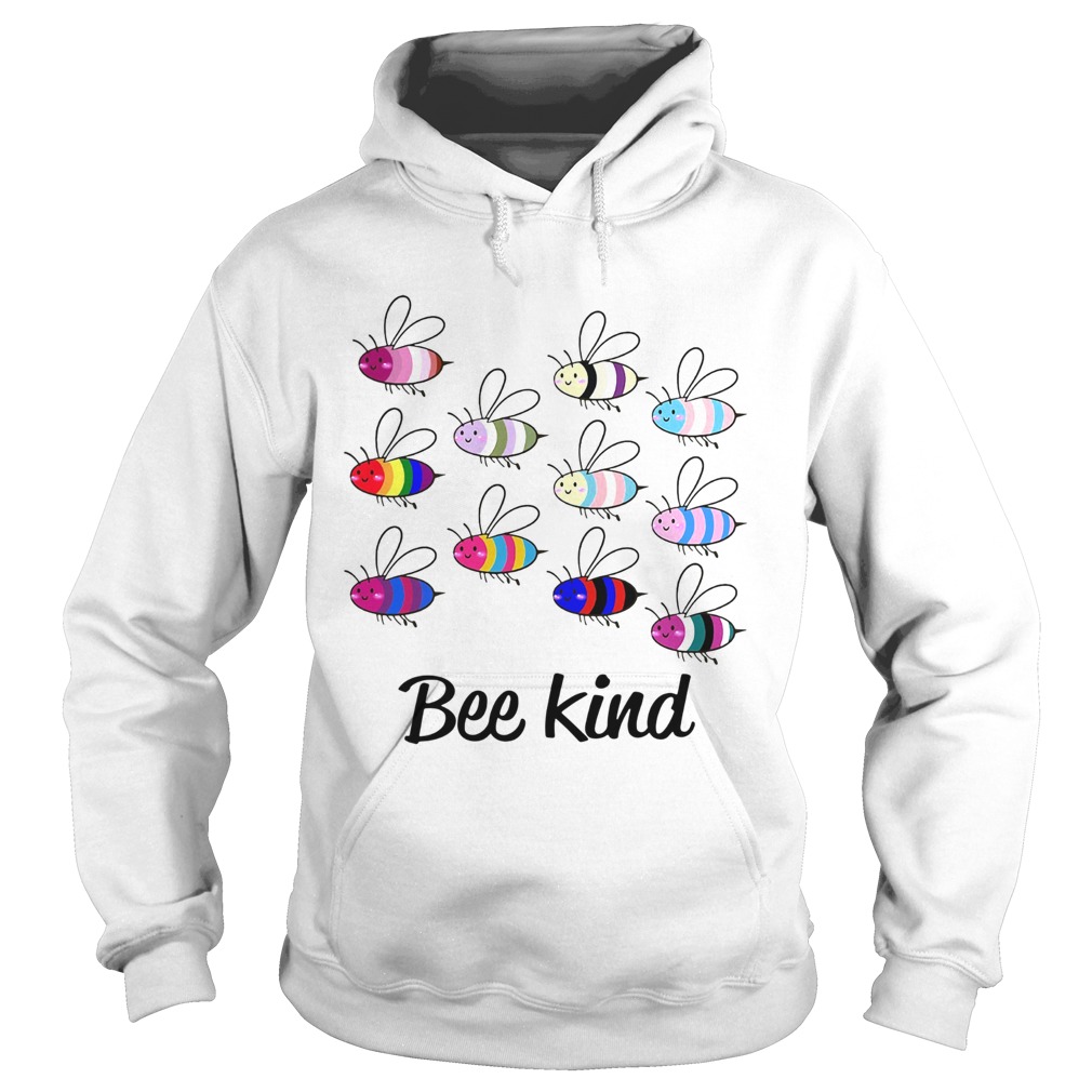 LGBT Bee Kind Gay Pride  Hoodie