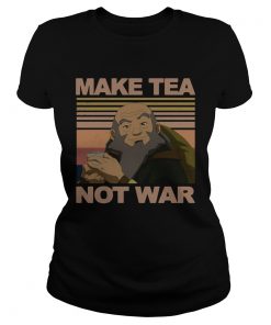 Make Tea Not War Vintage  Classic Ladies