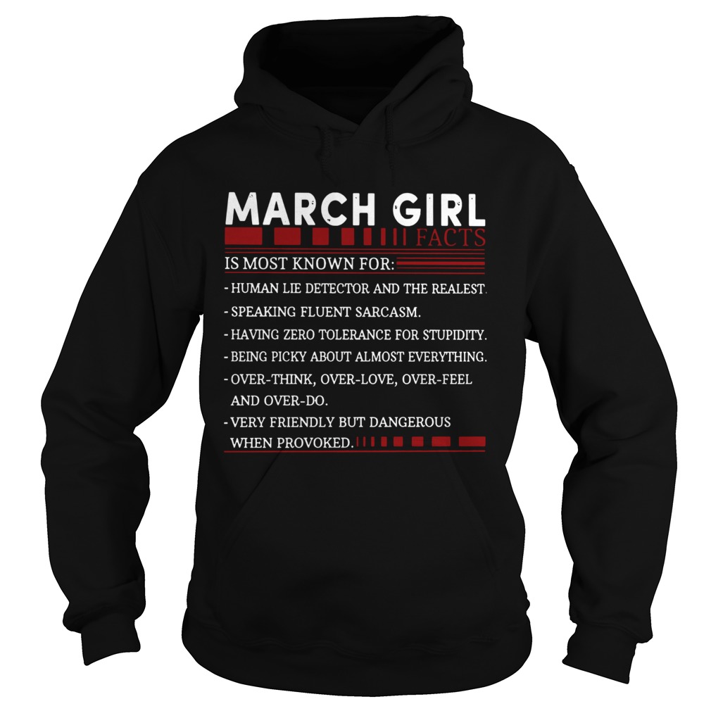 March Girl Facts Is Most Known For Human Lie Detector And The Realest  Hoodie