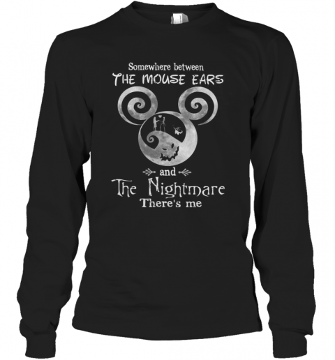 Mouse Ears And Nightmare Kind Of Girl T-Shirt Long Sleeved T-shirt 