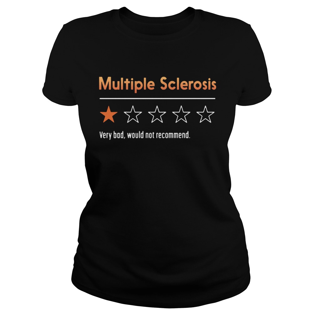 Multiple Sclerosis Very Bad Would Not Recommend  Classic Ladies