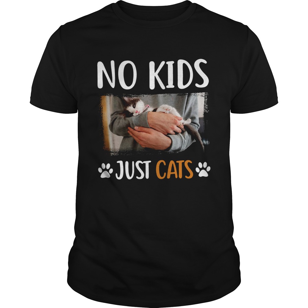 No Kids Just Cats shirt