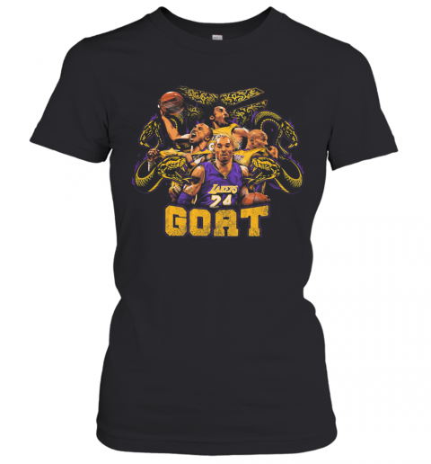 Snake Mamba Forever Goat Kobe Bryant Los Angeles Lakers Basketball Team T-Shirt Classic Women's T-shirt