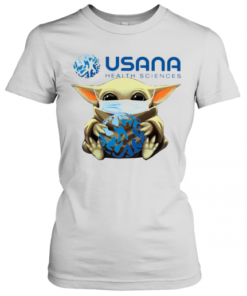 Star Wars Baby Yoda Mask Hug Usana Health Sciences T-Shirt Classic Women's T-shirt