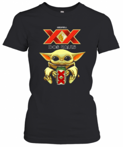 Baby Yoda Hug Dos Equis Beer Star Wars T-Shirt Classic Women's T-shirt