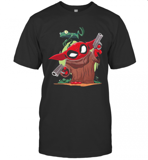 Baby Yoda Spiderman And Frog T-Shirt