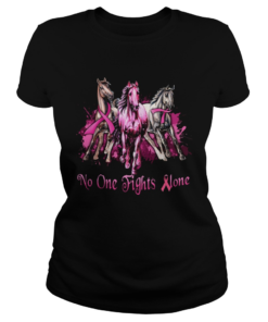 Breast cancer horses no one fights alone  Classic Ladies