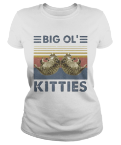 Cat big ol kitties vintage retro  Classic Ladies