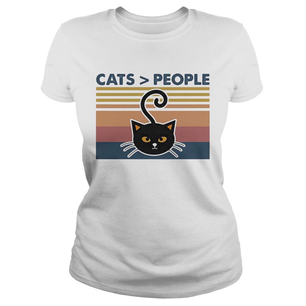 Cats people vintage retro Classic Ladies