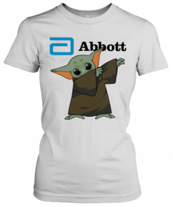 Dabbing Baby Yoda Mask Abbott Logo Coronavirus T-Shirt Classic Women's T-shirt