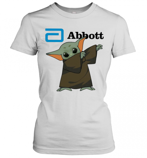 Dabbing Baby Yoda Mask Abbott Logo Coronavirus T-Shirt Classic Women's T-shirt