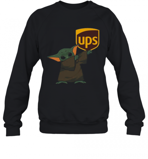 Dabbing Baby Yoda Mask Ups Logo Coronavirus T-Shirt Unisex Sweatshirt