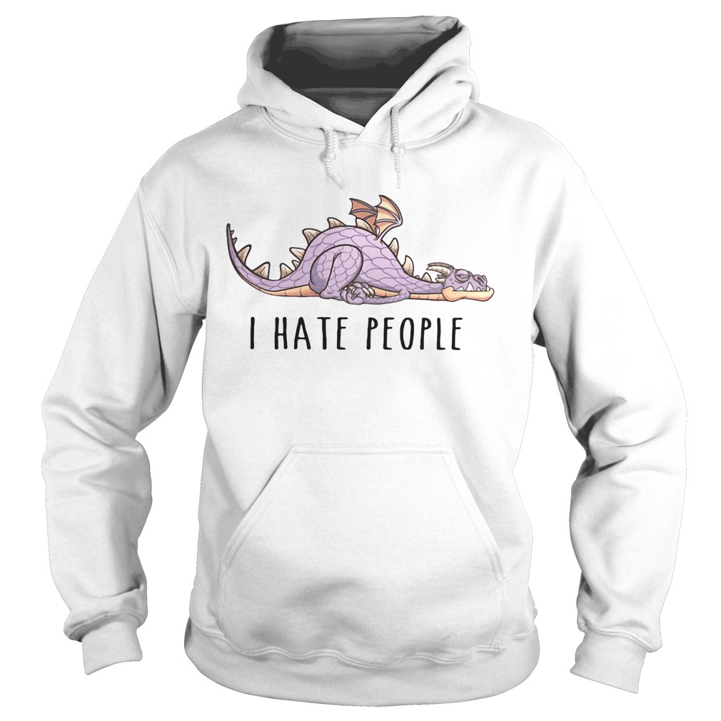 Dragon i hate people Hoodie