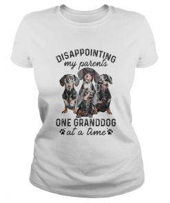 Dusapponinting my parents one granddog black footprint  Classic Ladies