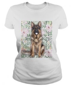 Flower german shepherd Alsace  Classic Ladies