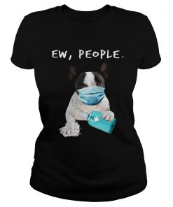 French Bulldog Ew People Face Mask Wash Your Hands  Classic Ladies