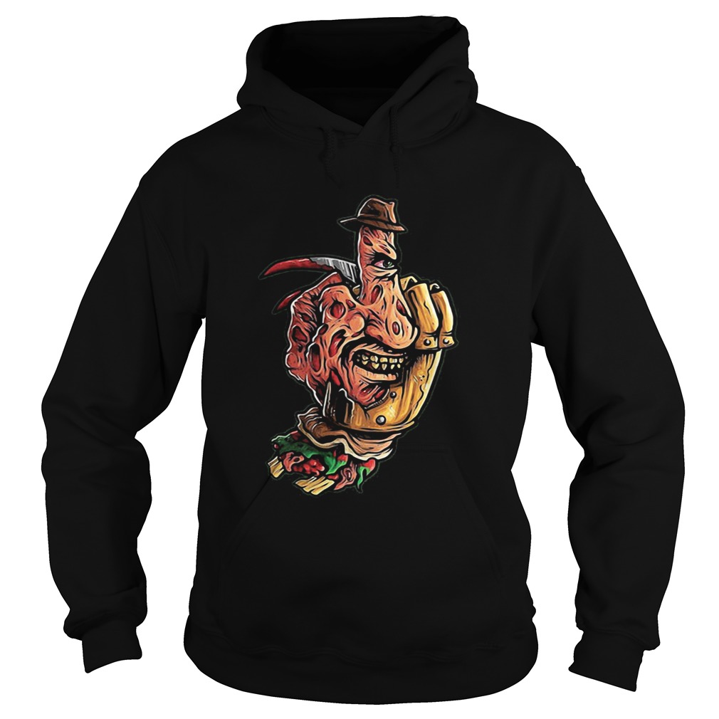 Halloween jeanne loves horror on freddy krueger 2 Hoodie