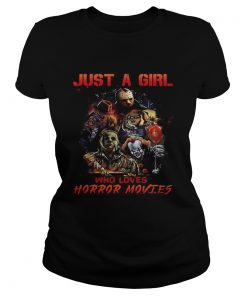 Halloween just a girl who loves horror movies  Classic Ladies