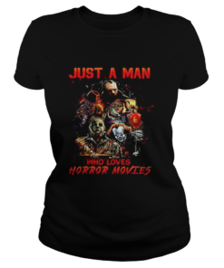 Halloween just a man who loves horror movies  Classic Ladies