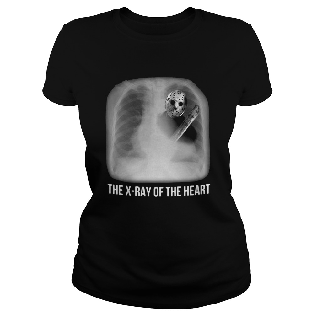 Halloween michael myers the xray of the heart Classic Ladies