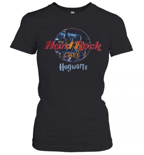 Harry Potter Hard Rock Cafe Hogwarts T-Shirt Classic Women's T-shirt