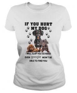 If You Hurt My Dog I Will Slap You So Hard Even Google Wont Be Able To Find You  Classic Ladies