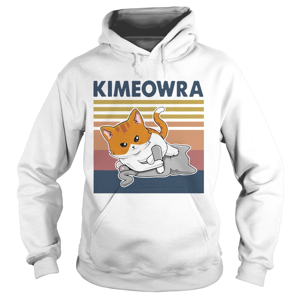 Jiu Jitsu Kimura Kimeowra Cats Hoodie