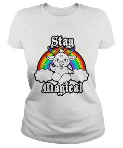 LGBT Satan Baphomet Stay Magical  Classic Ladies