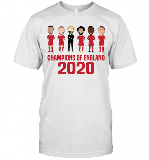 Liverpool Champions Of England 2020 T-Shirt