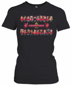 Liverpool Football Club 2019 2020 Champions Premier League T-Shirt Classic Women's T-shirt