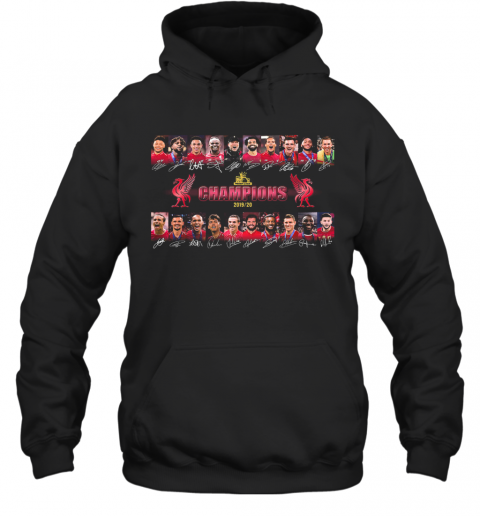 Liverpool Football Club 2019 2020 Champions Premier League T-Shirt Unisex Hoodie