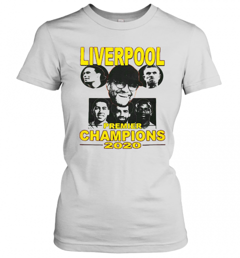 Liverpool Premier League Champions 2020 Players T-Shirt Classic Women's T-shirt