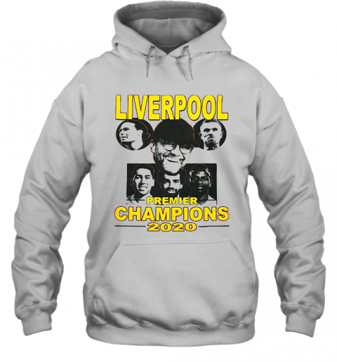 Liverpool Premier League Champions 2020 Players T-Shirt Unisex Hoodie