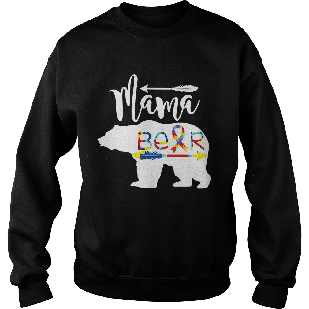 Mama Bear Autism Awareness  Sweatshirt